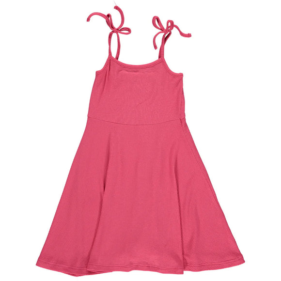 Vignette Tori Dress Coral Rib