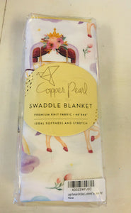 Copper Pearl Swaddle Blanket "Enchanted"