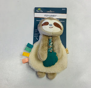 Itzy Ritzy Sloth ITZY LOVEY™ PLUSH AND TEETHER TOY