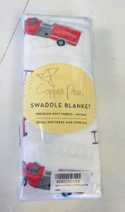 Copper Pearl Swaddle Blanket "Chief"