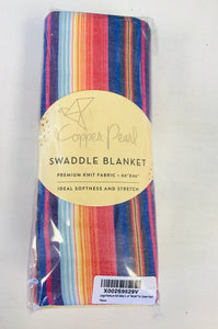 Copper Pearl Swaddle Blanket "Serape"