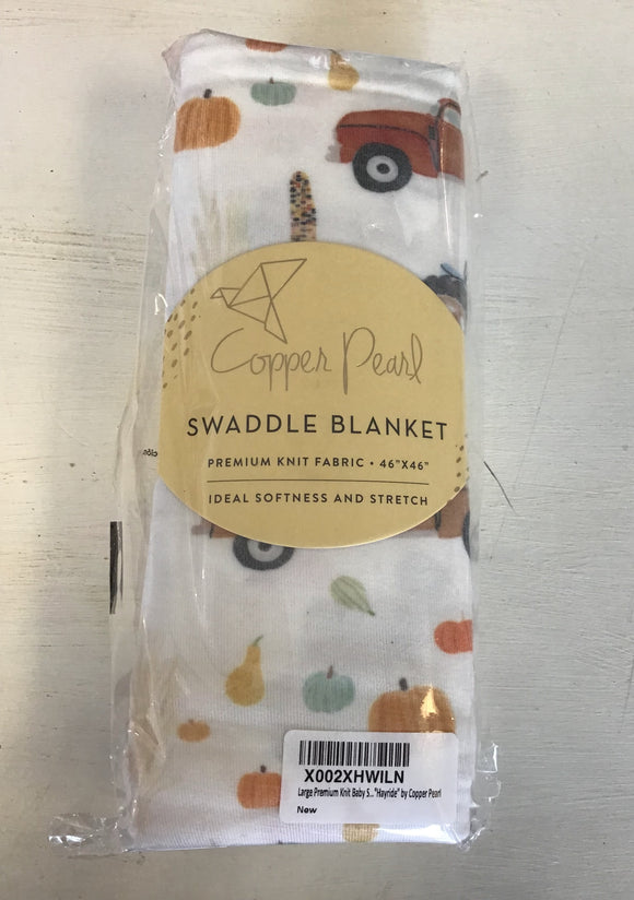 Copper Pearl Swaddle Blanket  