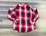 Me and Henry Atwood Woven Shirt Red Plaid