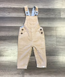 Me and Henry Jellico Woven Overalls Stone
