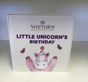 Warmies Little Unicorn's Birthday Board Book