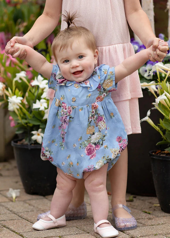 Mable & Honey Duchess Floral Romper